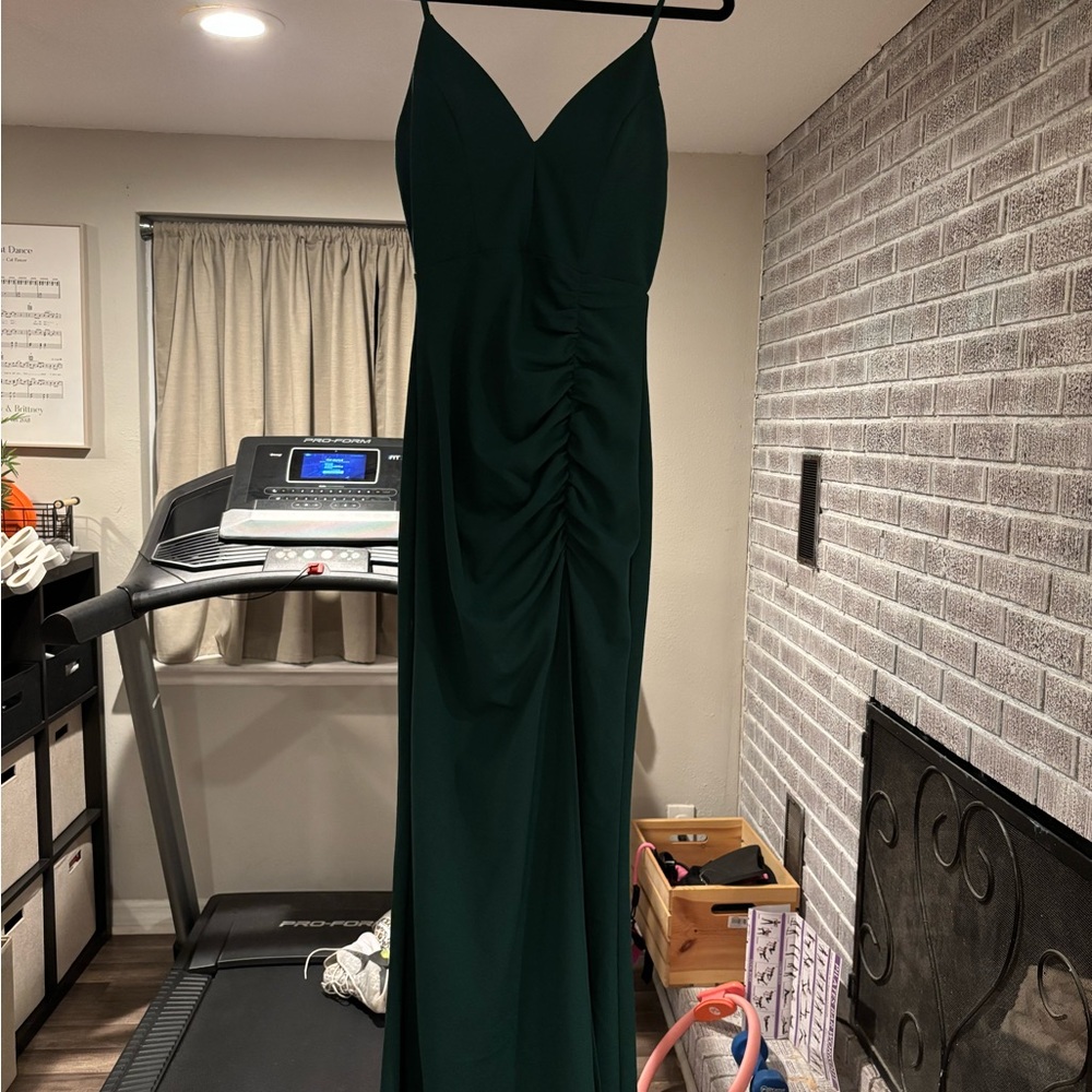 Emerald Sundae Dark Green Maxi Dress